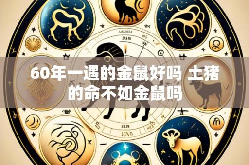 60年一遇的金鼠好吗 土猪的命不如金鼠吗