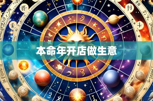 本命年开店做生意
