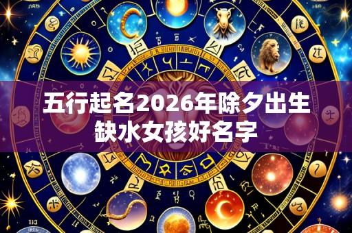 五行起名2026年除夕出生缺水女孩好名字