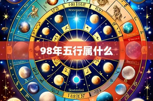 98年五行属什么