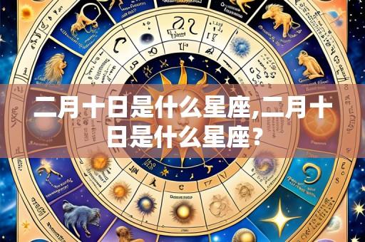 二月十日是什么星座,二月十日是什么星座?