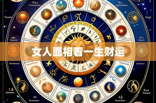 女人面相看一生财运