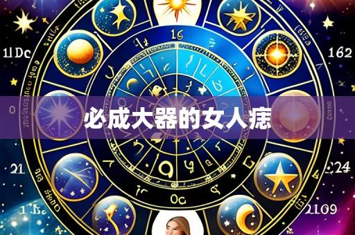 必成大器的女人痣