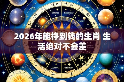 2026年能挣到钱的生肖 生活绝对不会差
