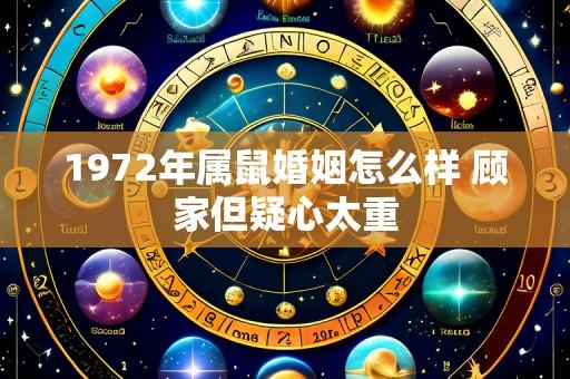 1972年属鼠婚姻怎么样 顾家但疑心太重