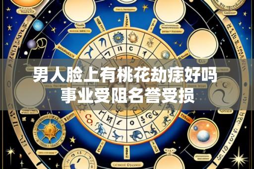 男人脸上有桃花劫痣好吗 事业受阻名誉受损