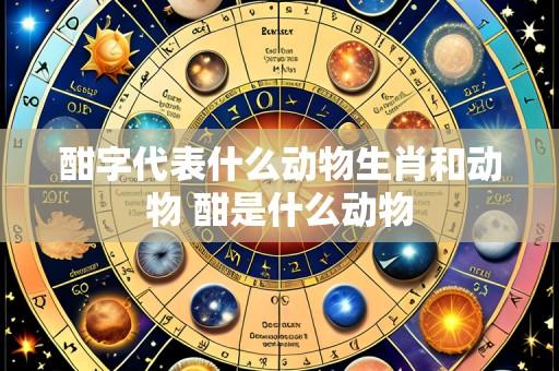 酣字代表什么动物生肖和动物 酣是什么动物