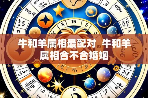 牛和羊属相最配对  牛和羊属相合不合婚姻