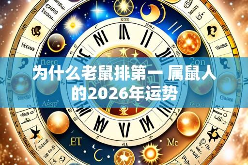 为什么老鼠排第一 属鼠人的2026年运势