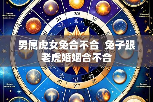 男属虎女兔合不合  兔子跟老虎婚姻合不合