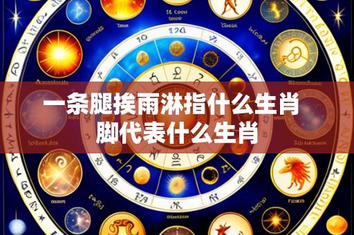 一条腿挨雨淋指什么生肖 脚代表什么生肖