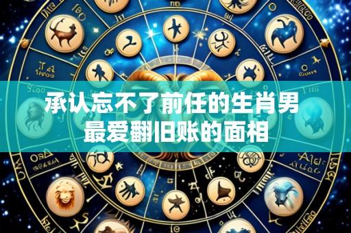 承认忘不了前任的生肖男 最爱翻旧账的面相