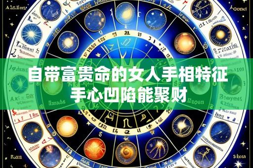 自带富贵命的女人手相特征 手心凹陷能聚财