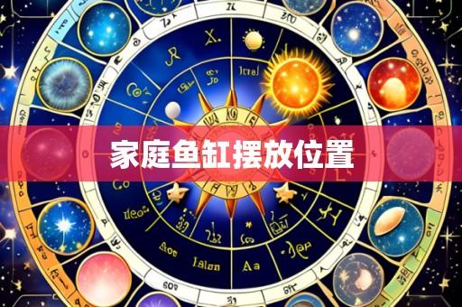 家庭鱼缸摆放位置