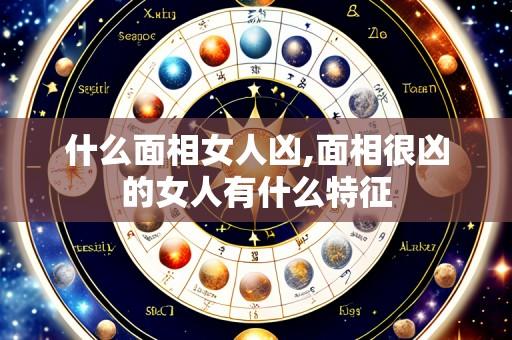 什么面相女人凶,面相很凶的女人有什么特征