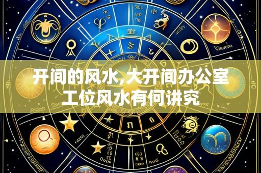 开间的风水,大开间办公室工位风水有何讲究