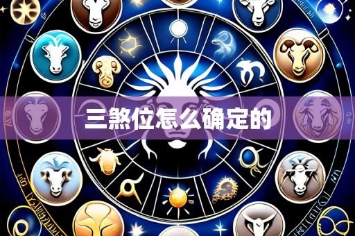 三煞位怎么确定的