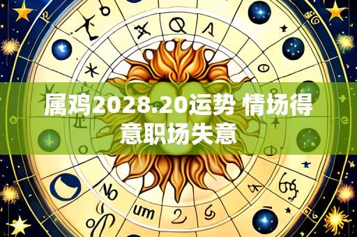 属鸡2028.20运势 情场得意职场失意