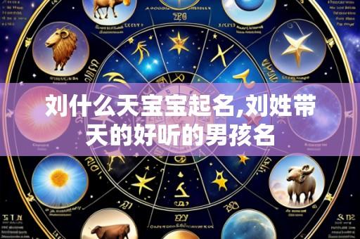 刘什么天宝宝起名,刘姓带天的好听的男孩名