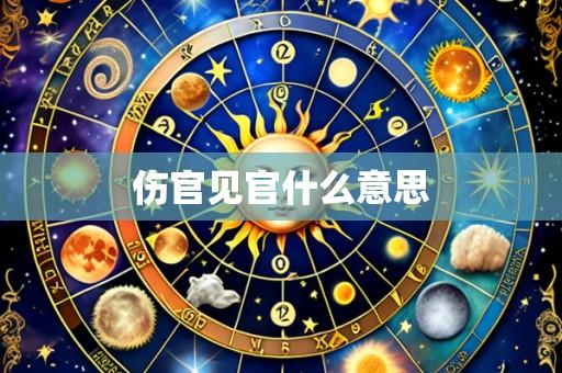 伤官见官什么意思
