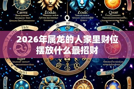 2026年属龙的人家里财位摆放什么最招财