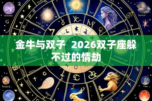 金牛与双子  2026双子座躲不过的情劫