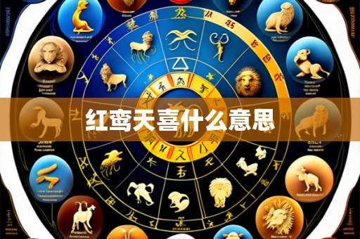 红鸾天喜什么意思