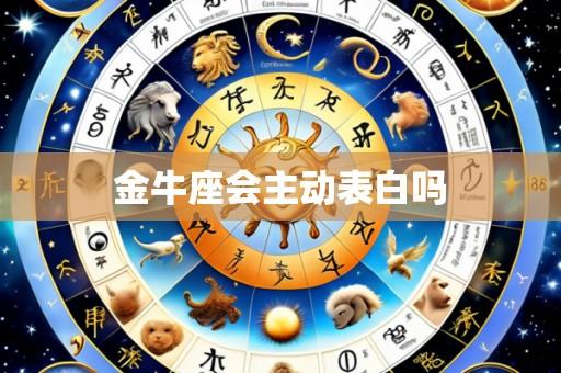 金牛座会主动表白吗