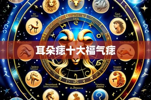 耳朵痣十大福气痣