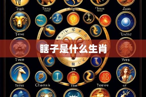 瞎子是什么生肖