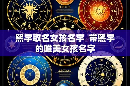 熙字取名女孩名字 带熙字的唯美女孩名字