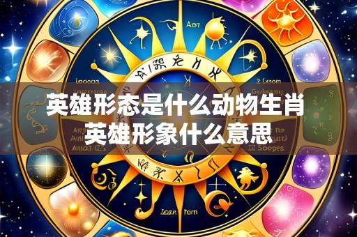 英雄形态是什么动物生肖 英雄形象什么意思