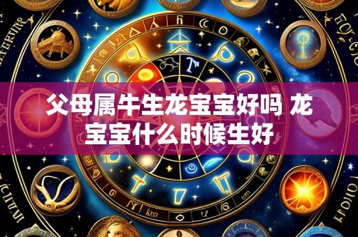 父母属牛生龙宝宝好吗 龙宝宝什么时候生好