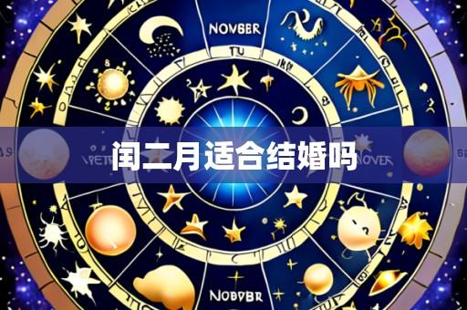 闰二月适合结婚吗