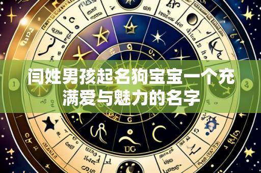 闫姓男孩起名狗宝宝一个充满爱与魅力的名字