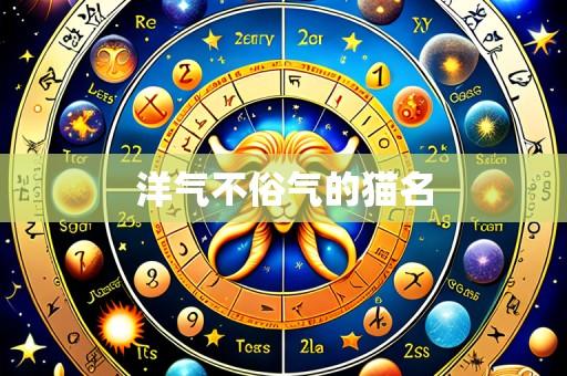 洋气不俗气的猫名