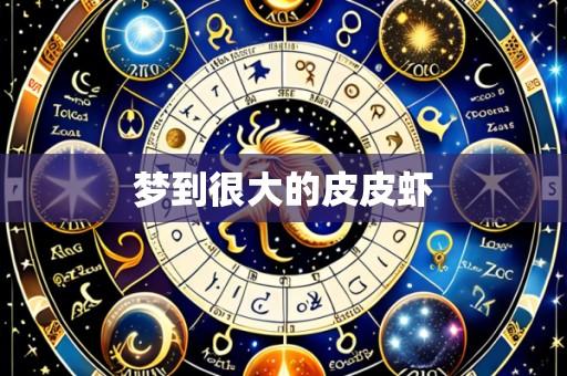 梦到很大的皮皮虾