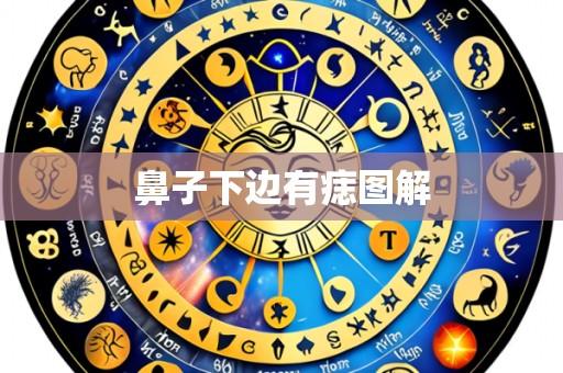 鼻子下边有痣图解