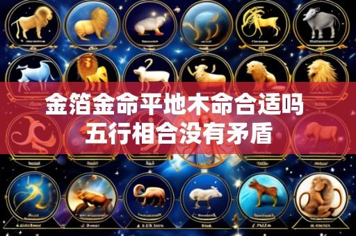 金箔金命平地木命合适吗 五行相合没有矛盾