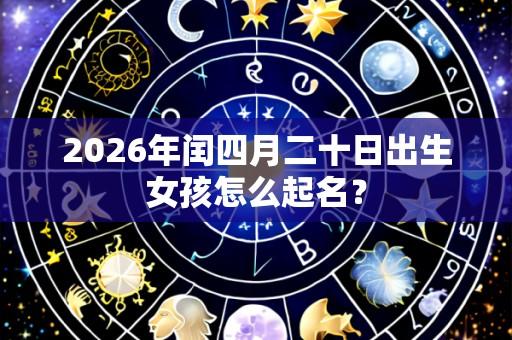 2026年闰四月二十日出生女孩怎么起名?