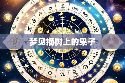 梦见摘树上的果子