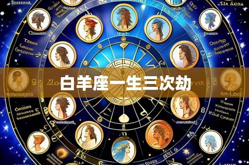 白羊座一生三次劫