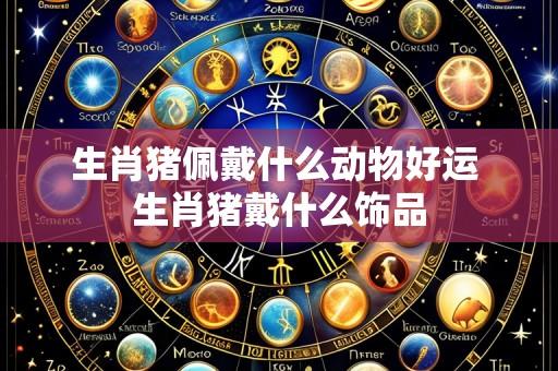 生肖猪佩戴什么动物好运 生肖猪戴什么饰品