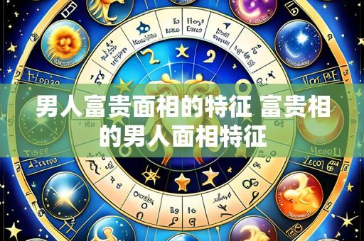 男人富贵面相的特征 富贵相的男人面相特征