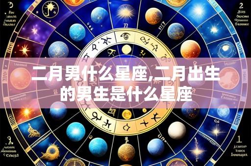 二月男什么星座,二月出生的男生是什么星座