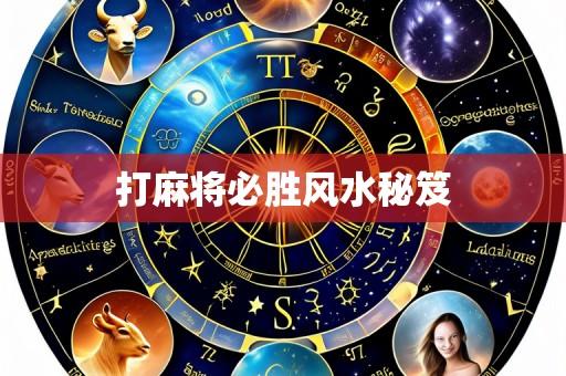 打麻将必胜风水秘笈