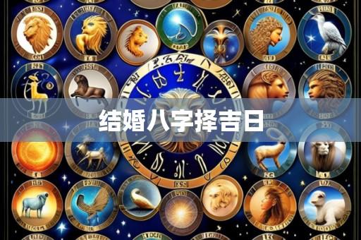 结婚八字择吉日
