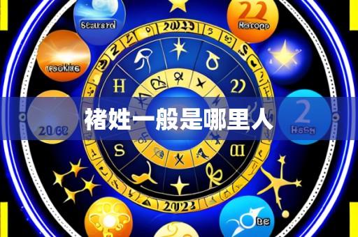 褚姓一般是哪里人