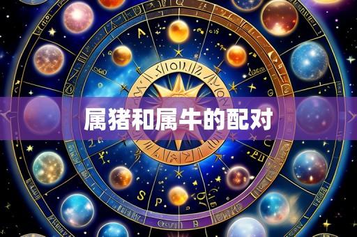属猪和属牛的配对