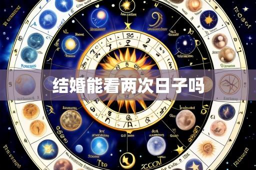 结婚能看两次日子吗